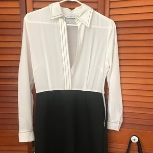 Sandro Paris Dress Long Sleeve Size Small Nice!